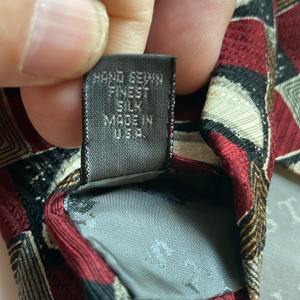 Robert Talbott Studio Regency Shops 100% Silk Nec… - image 8